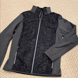 State of Elevenate Black and Gray Quilted Jacket